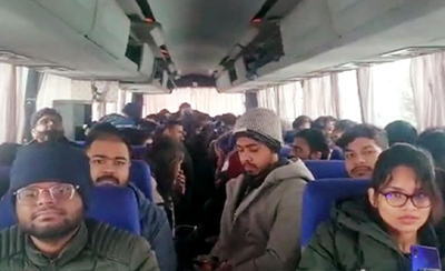 Transport assistance to examination centres